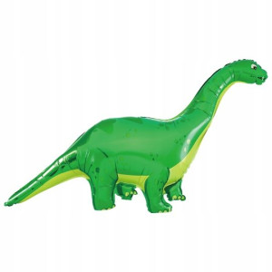 Balon foliowy DINOZAUR 78x130cm brachiozaur Hel