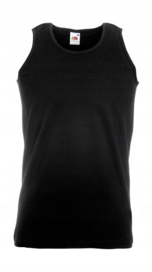 Bezrękawnik męski Fruit of the Loom Black S