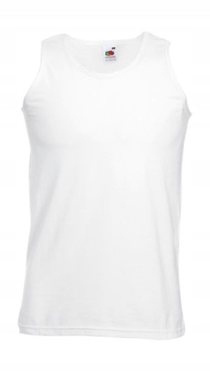 Bezrękawnik męski Fruit of the Loom White S