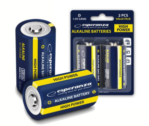 Baterie Alkaliczne D 1.5V 2szt. LR20