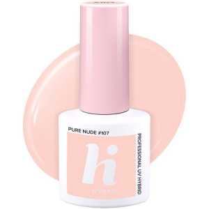 Hi Hybrid Lakier Hybrydowy Nr 107 Pure Nude  5Ml