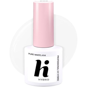 Hi Hybrid Lakier Hybrydowy Nr 114 Pure White  5Ml