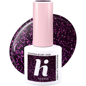 Hi Hybrid Lakier Hybrydowy Nr 228 Fuchsia Blush  5Ml
