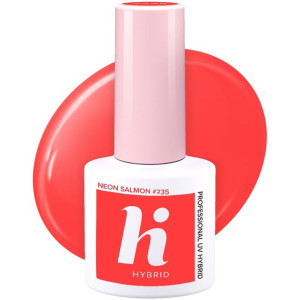 Hi Hybrid Lakier Hybrydowy Nr 235 Neon Salmon  5Ml