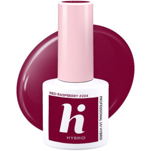 Hi Hybrid Lakier Hybrydowy Nr 204 Red Raspberry  5Ml