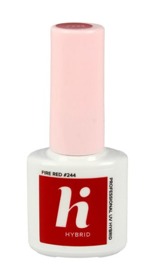 Hi Hybrid Lakier Hybrydowy #244 Fire Red  5Ml