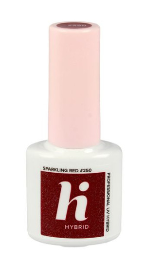 Hi Hybrid Lakier Hybrydowy #250 Sparkling Red  5Ml