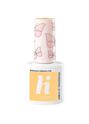 Hi Hybrid Lakier Hybrydowy Butterfly #118 Banana Dream  5Ml