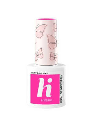 Hi Hybrid Lakier Hybrydowy Butterfly #262 Very Pink  5Ml