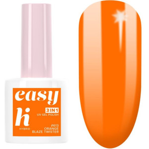 Hi Hybrid Lakier Hybrydowy Easy 3W1 Lunapark #613 Orange Blaze Twister 5Ml
