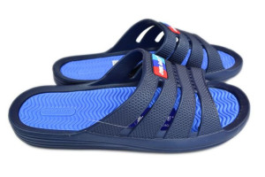Lekkie Klapki Plażowe Basenowe Granat/niebieski 46