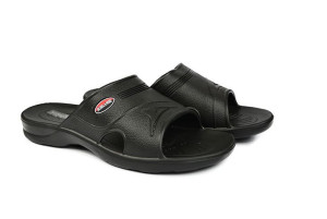 Nadwymiar Klapki Męskie Czarne R. 48 - 30,5 Cm