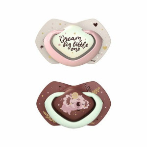 CANPOL Smoczek symetryczny 6-18m Sleepy Koala 2szt