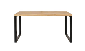 Stół dębowy ADEL 180x80 mikrowczep dąb naturalny od ręki