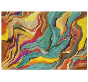 Puzzle 1000 elementów Flowing Pigment