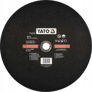 Tarcza do cięcia metalu 355x3,2x25,4mm Yato