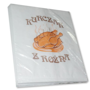Opakowanie papierowe foliowane na kurczaka 100szt