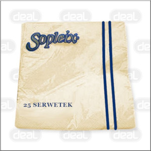 Serwetka Sopleix 33x33 cm kremowy 25 szt.