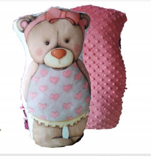 Poduszka Kształtka Przytulanka Miś Duża 50cm