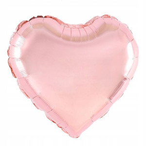 Balon foliowy serce rose gold 45 cm