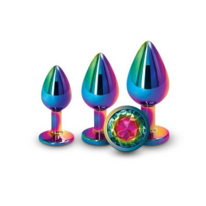 Korki analne Rear Assets Multicolor Rainbow 3 szt.