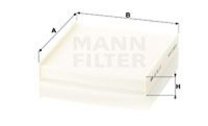 Filtr kabinowy MANN-FILTER CU22011