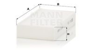 Filtr kabinowy MANN-FILTER CU1721-2 CU17212