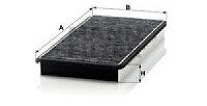 Filtr kabinowy MANN-FILTER CUK3360