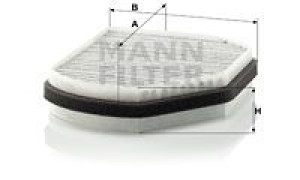 Filtr kabinowy MANN-FILTER CUK2897