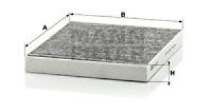 Filtr kabinowy MANN-FILTER CUK2227
