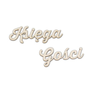 Sk232 Napis Księga Gości
