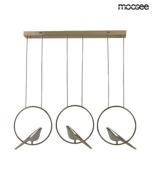 MOOSEE lampa wisząca BIRD LINE złota