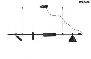 MOOSEE lampa wisząca TECHNICS czarna