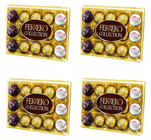 4x172g FERRERO ROCHER Collection bombonierka