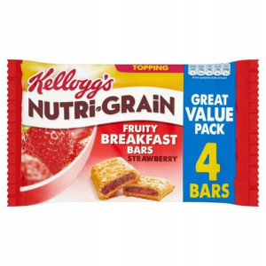 4x 37g KELLOGG’S Nutri Grain batoniki truskawkowe