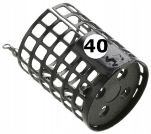 Koszyk koszyczek zanętowy 40 g okrągły z wyjmowanym dnem Mikado