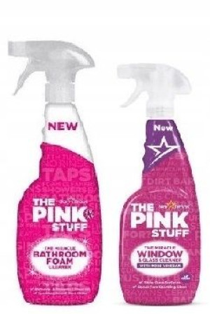 THE PINK STUFF Zestaw błyszcząca łazienka 2 szt UK