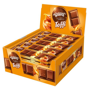 30x49g WAWEL Mniczekolada Baton Toffi KARTON