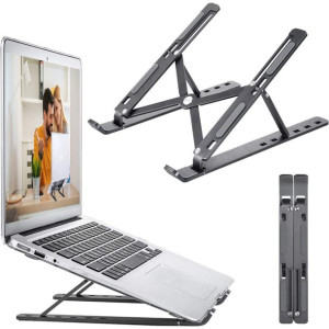 MOZOS N3 BK Podstawka podkładka pod laptopa stojak metalowa czarba