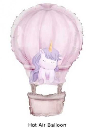 Balon foliowy z Jednorożec 52x80 cm Unicorn