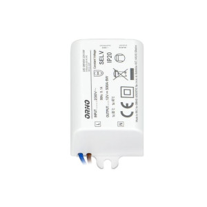 Zasilacz MINI do LED do puszki 12VDC 6W, IP20, 55/29,5/22mm