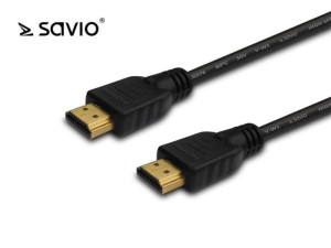 Kabel HDMI 2.0 Elmak Savio CL-96 3m 4Kx2K z Ethernetem
