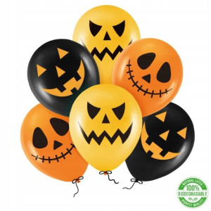 Balon wielokolorowy PartyPal dynia