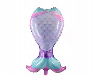 Balon Urodziny SYRENKA - 82x48 cm