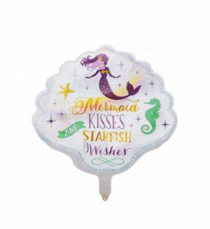 Balon Urodziny SYRENKA Mermaid - 66x72 cm