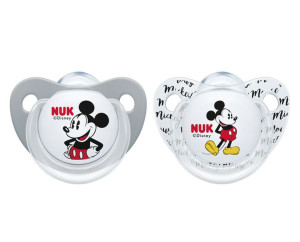 NUK Smoczek 0-6m DISNEY MYSZKA MIKI silikon 2szt