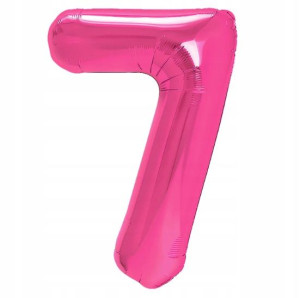 Balony foliowe ciemnoróżowe 40 cm 7