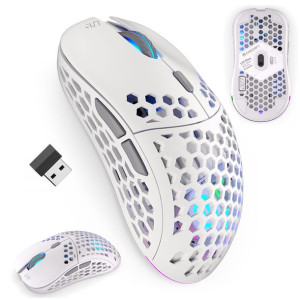 ENDORFY LIX Plus Onyx White myszka gamingowa RGB biała PAW3370