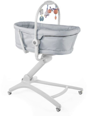 CHICCO Łóżeczko BABY HUG 4w1 Grey Relux