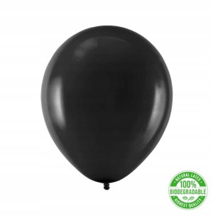 Balony lateksowe Biodegradowalne czarne 30 cm 20 szt.